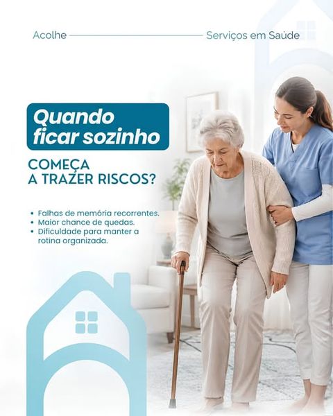 Quando ficar sozinho começa a trazer riscos?